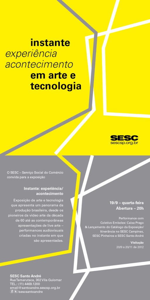 Exposição: Instante – Experiência/Acontecimento