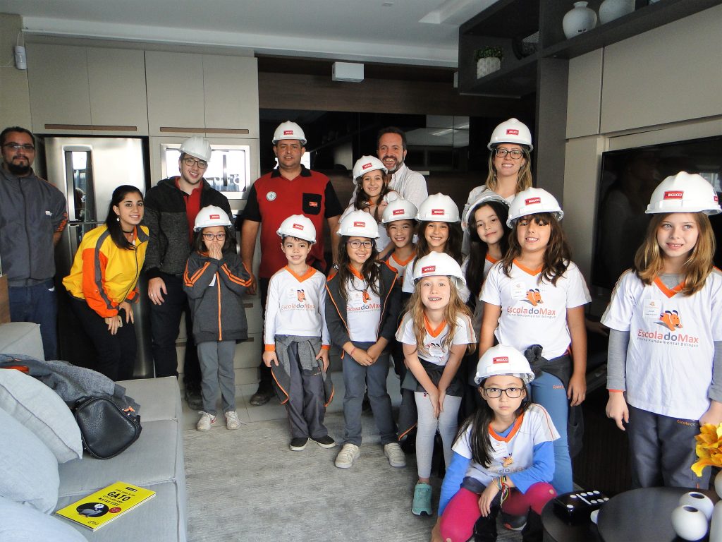 Obra do New Life MBigucci recebe pequenos visitantes