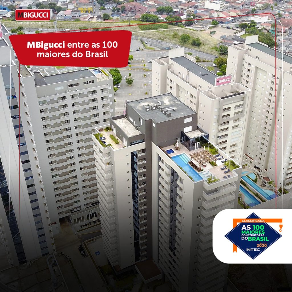 MBigucci  está entre as 100 maiores construtoras do Brasil