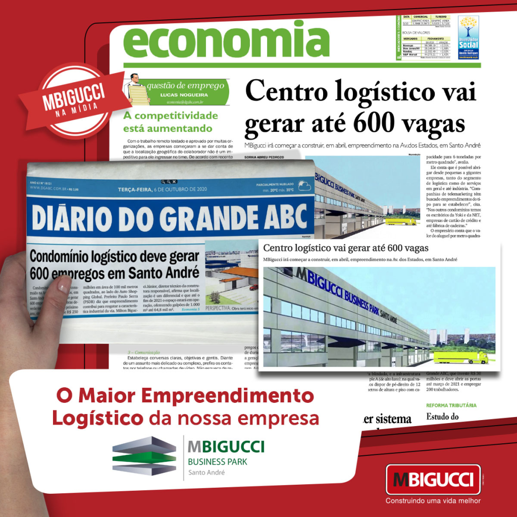 MBigucci Business Park Santo André tem construção liberada