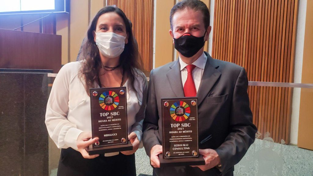 MBigucci recebe TROFÉU TOP SBC 2021 – Desenvolvimento Sustentável