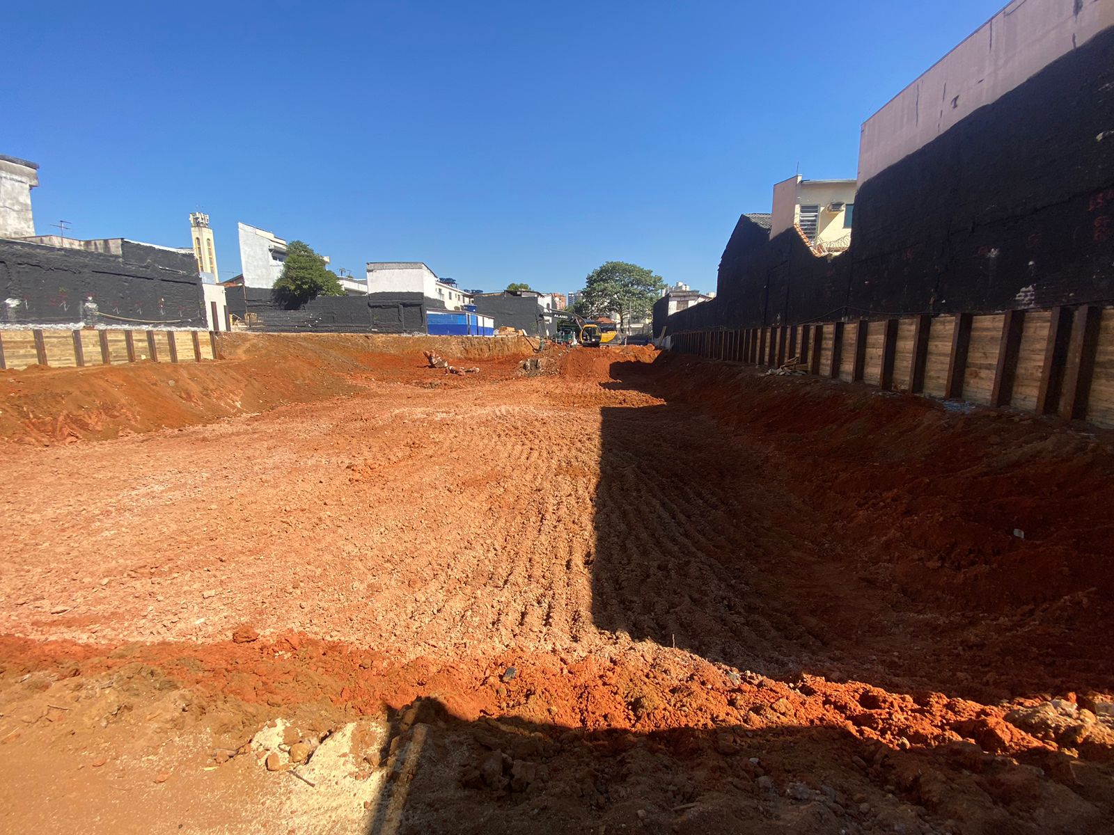Obra do Palatium Ipiranga em Abril 2024