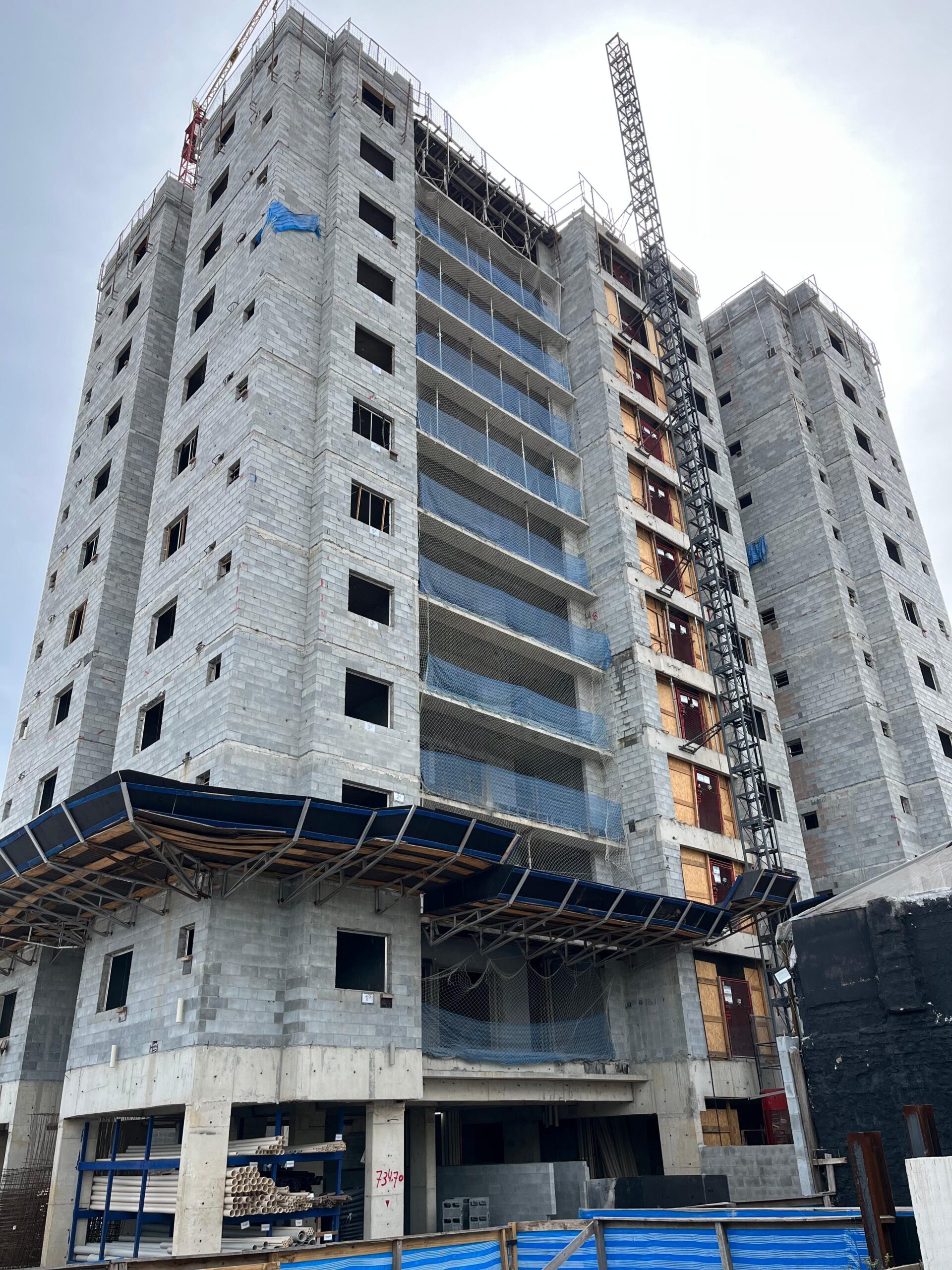 Obra do Palatium Ipiranga em Agosto 2025