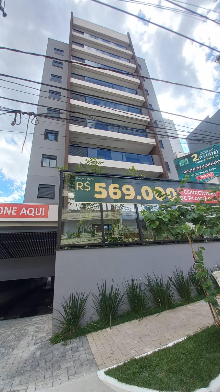 Obra do Vert MBigucci em Dezembro 2023