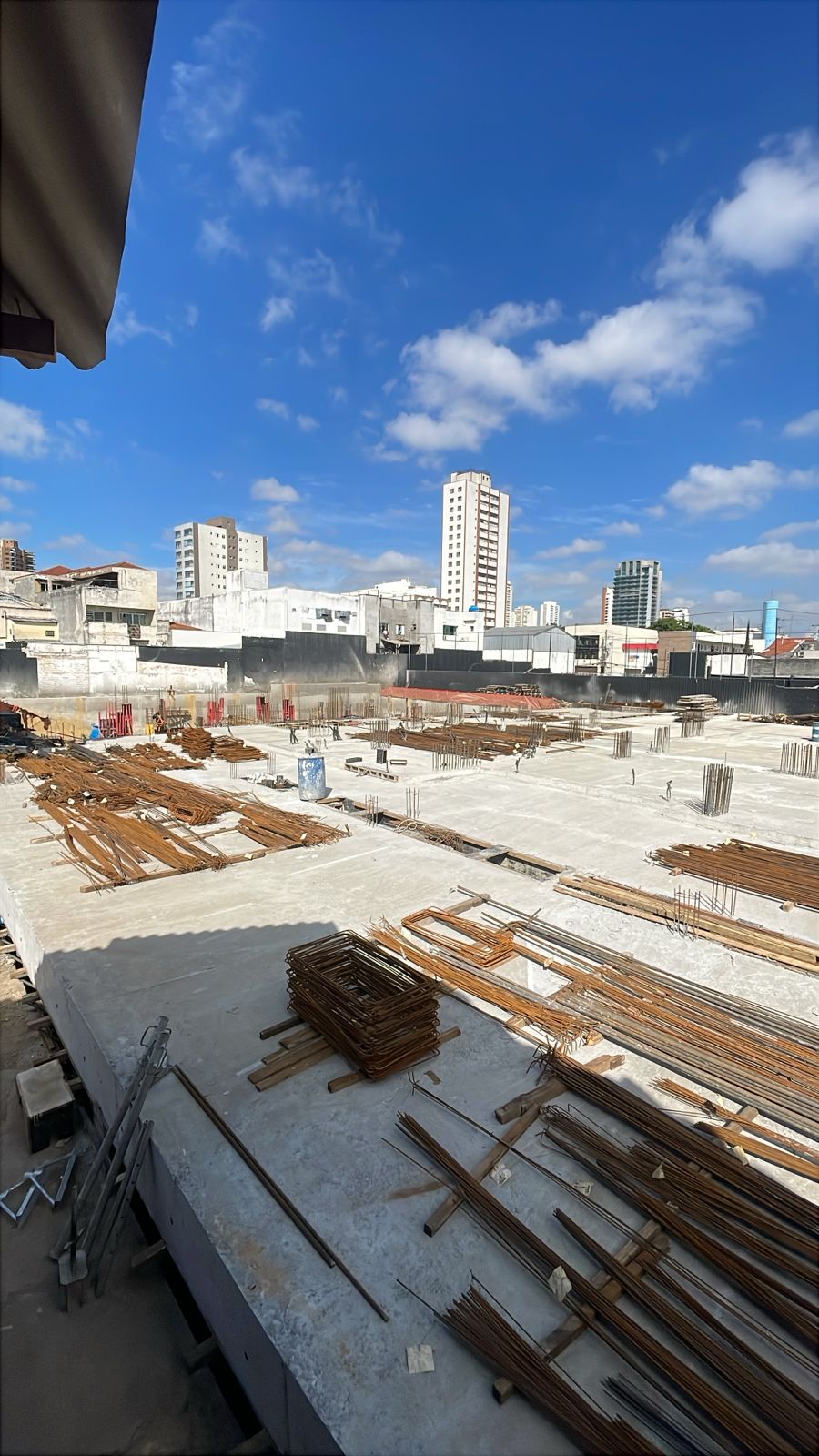 Obra do Terrazzo MBigucci em Fevereiro 2026
