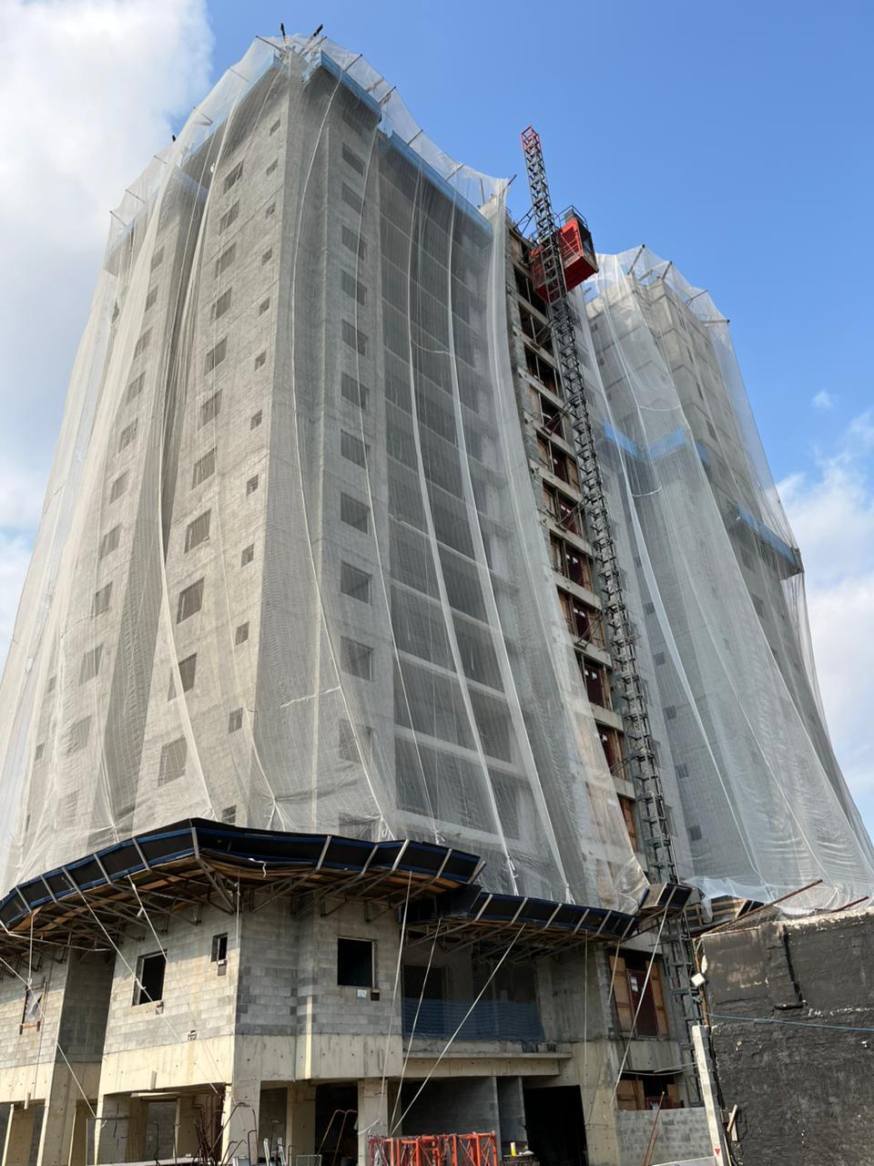 Obra do Palatium Ipiranga em Fevereiro 2026