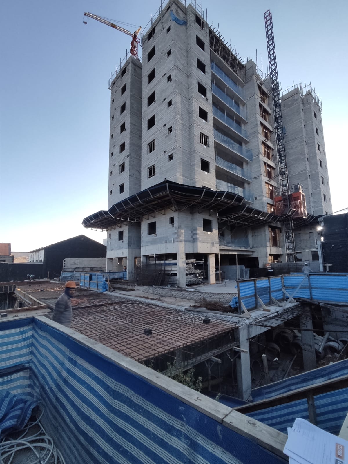 Obra do Palatium Ipiranga em Junho 2025