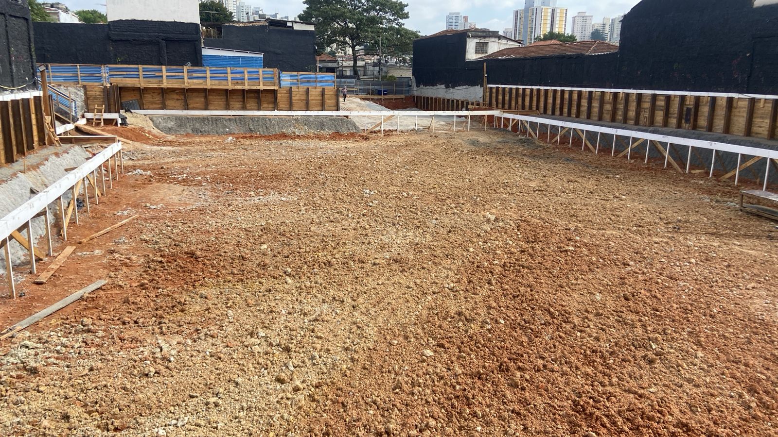 Obra do Palatium Ipiranga em Maio 2024