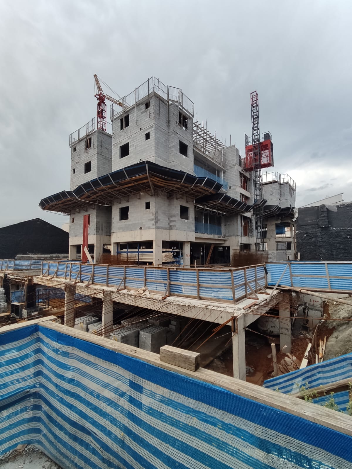 Obra do Palatium Ipiranga em Março 2025