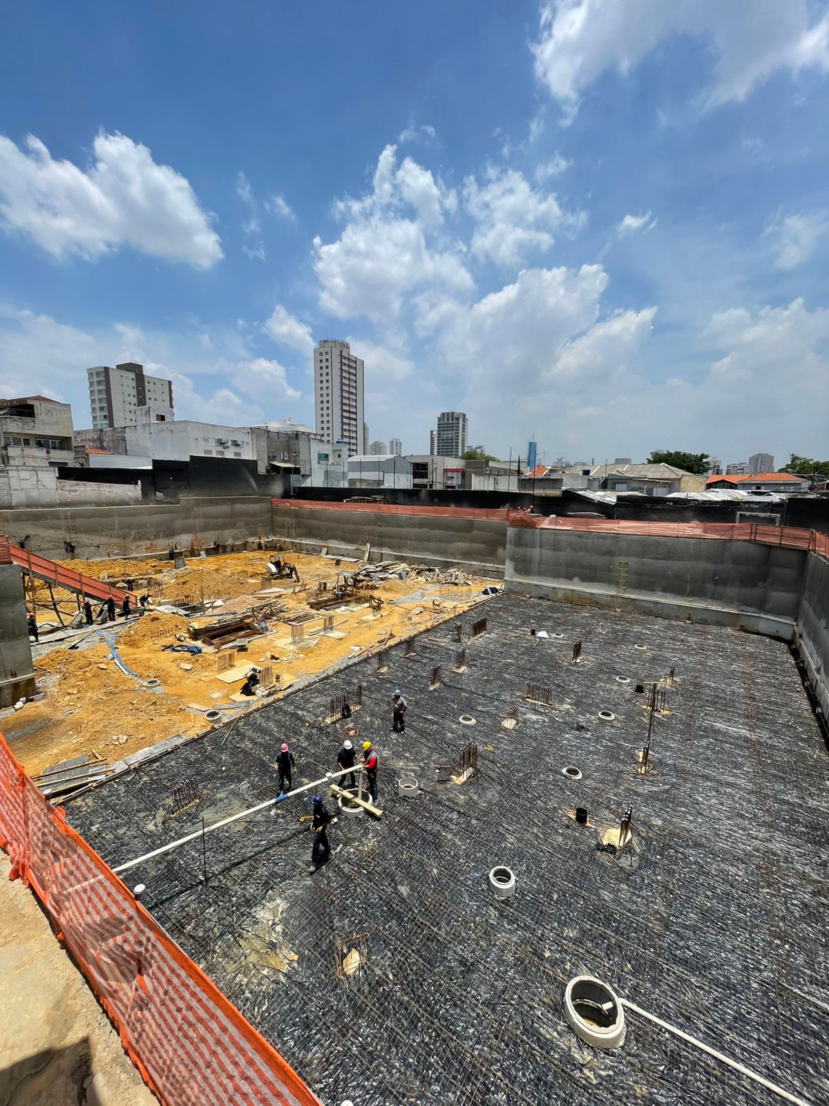 Obra do Terrazzo MBigucci em Novembro 2025