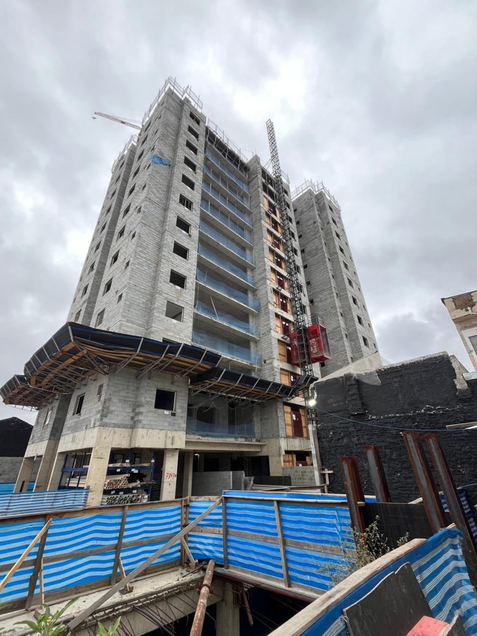 Obra do Palatium Ipiranga em Setembro 2025