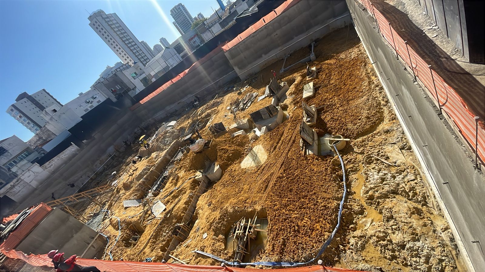 Obra do Terrazzo MBigucci em Setembro 2025