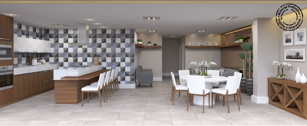 Perspectiva artistica do espaço goumert