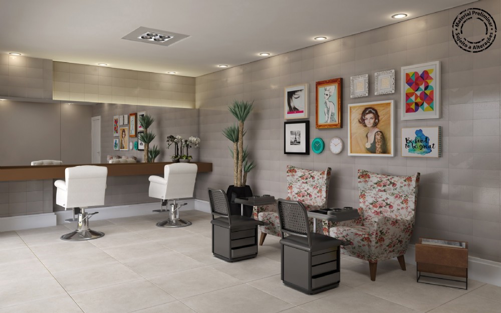 Perspectiva artistica do espaço mulher