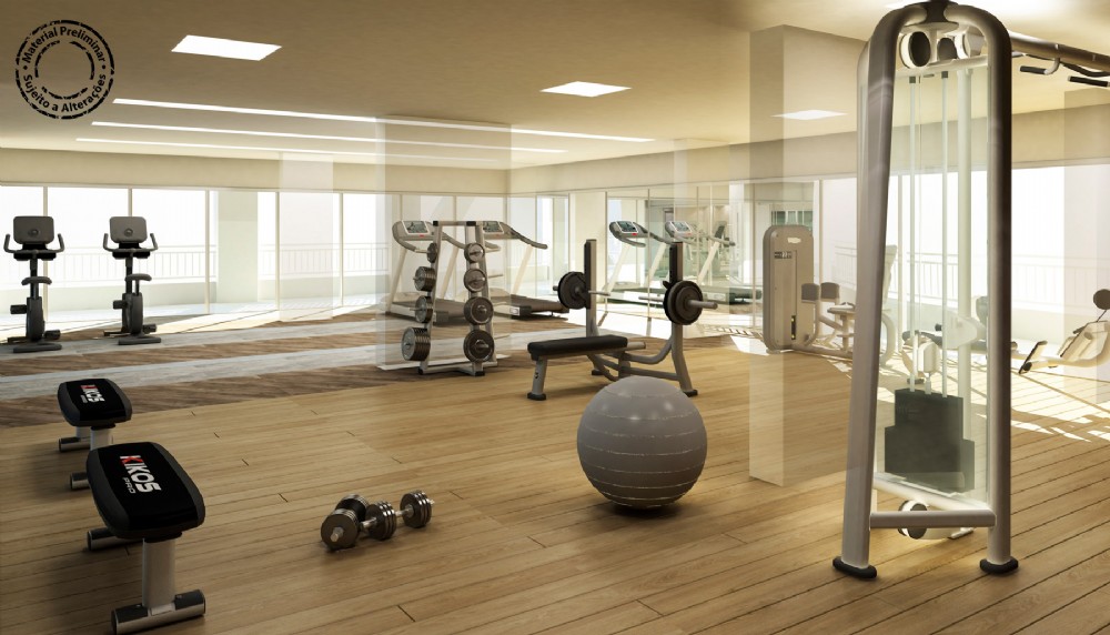 Perspectiva artistica do fitness