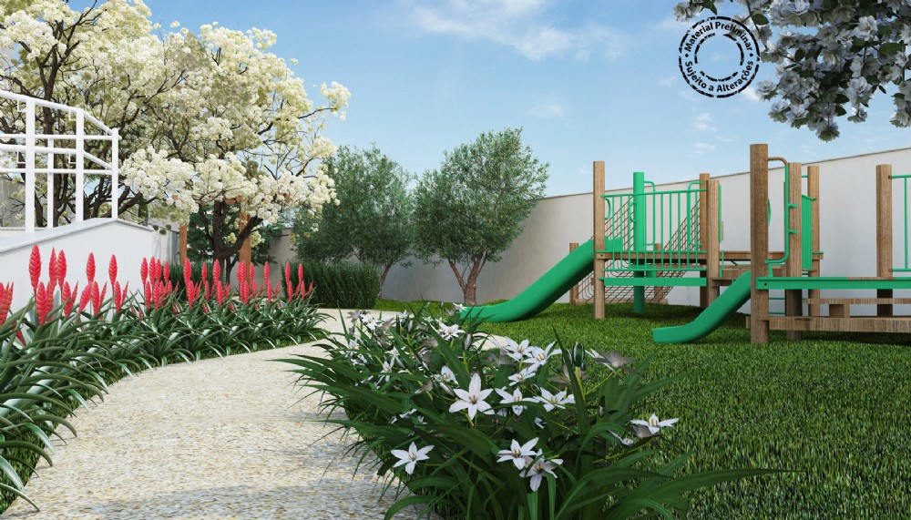 Perspectiva artistica do playground