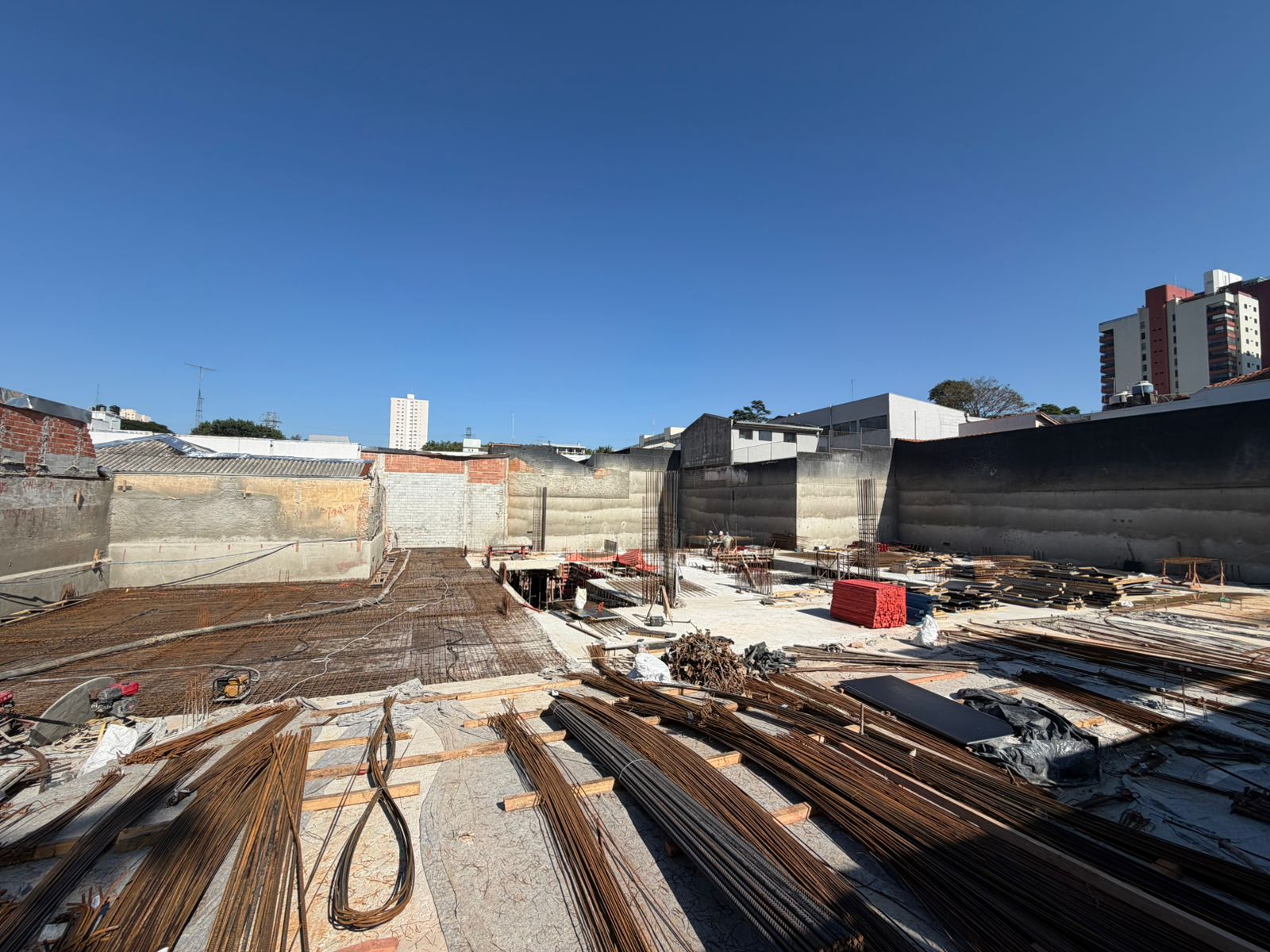 Obra do Infinite São Caetano em Abril 2026