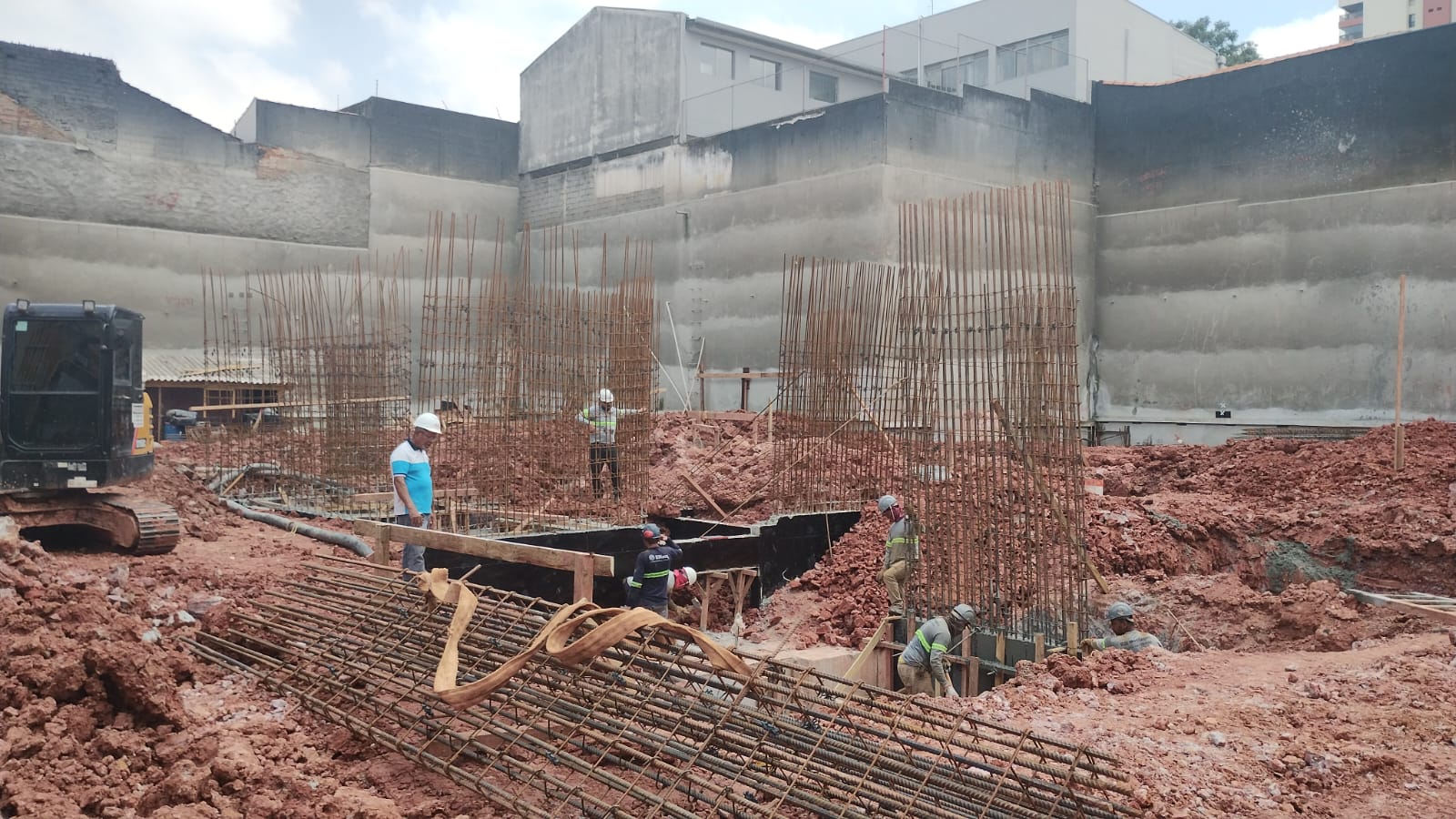 Obra do Infinite São Caetano em Fevereiro 2026