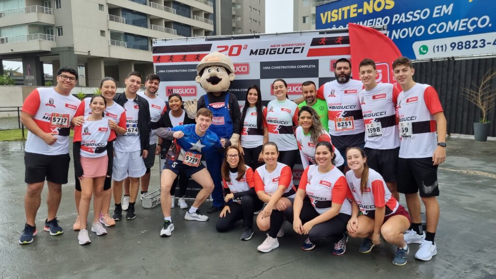 Equipe MBigucci faz bonito na 20ª Meia Maratona de São Bernardo