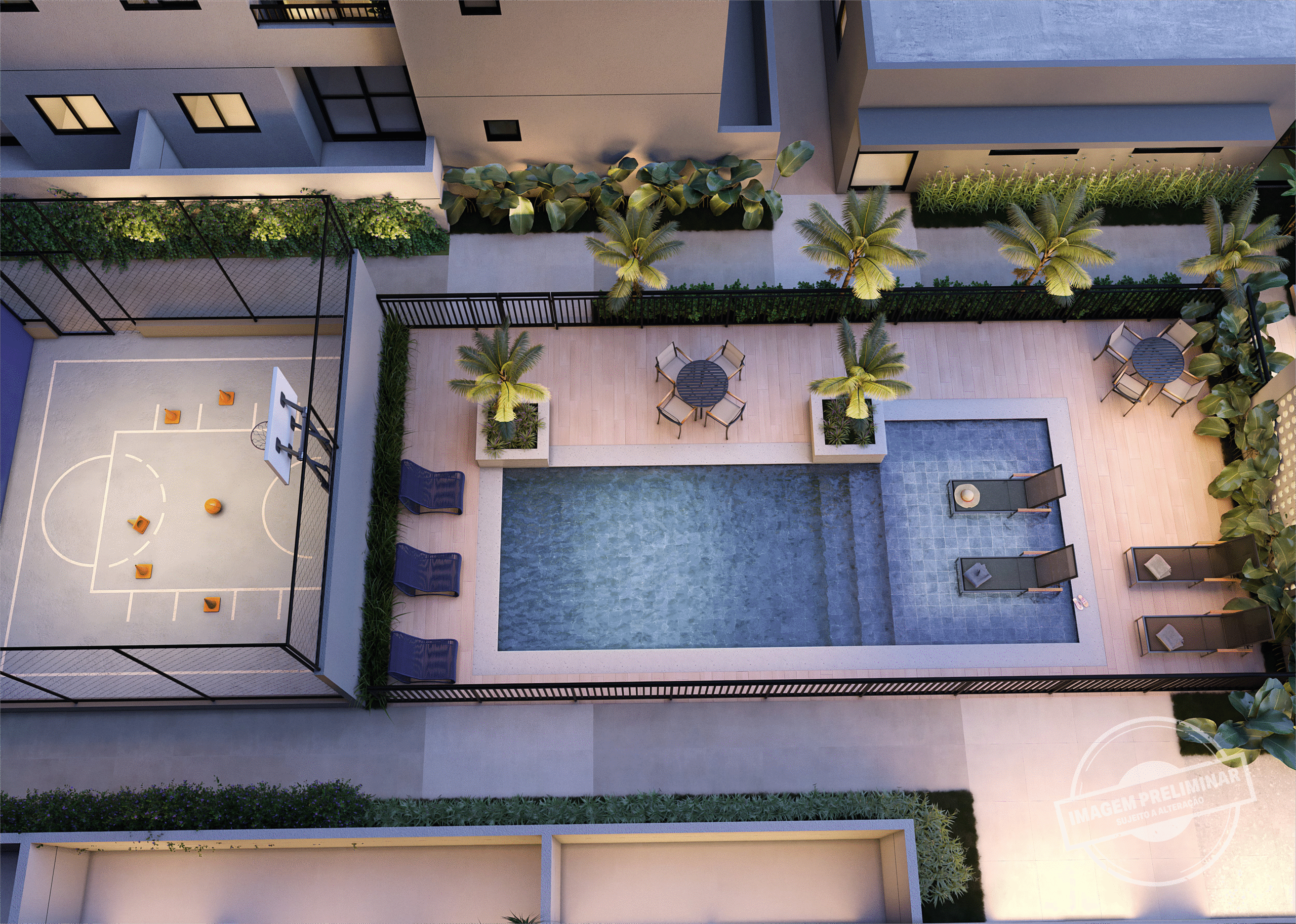 PISCINA E QUADRA